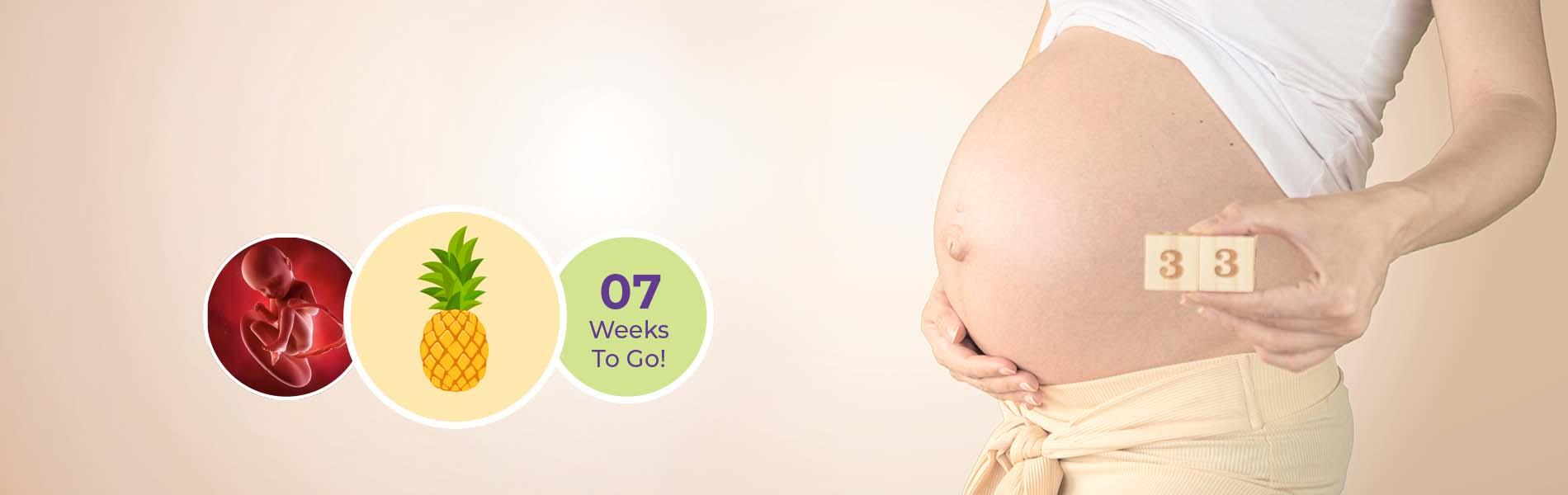 33 Weeks Pregnant: Symptoms, Baby Growth & What to Expect