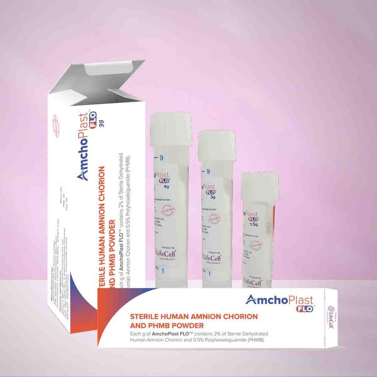 AmchoPlast Flo- Sterile micronised powder for advanced wound healing